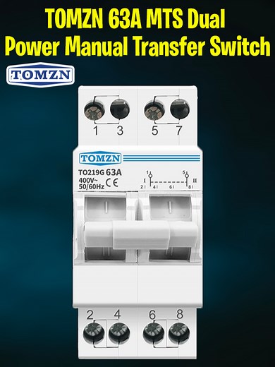 MTS Dual Power Switch Installation Guide | Reliable Power Transfer