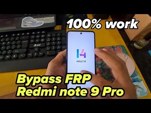 Cara bypass FRP redmi note 9 pro miui 14