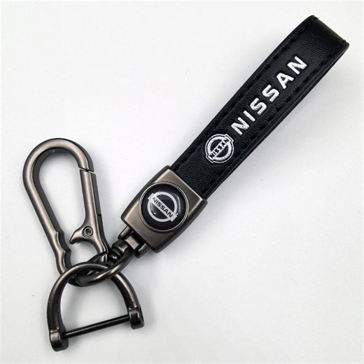 Nissan Lambskin Keychain Men's Car Metal Key Chain Pendant Creative Small Gift - Etsy