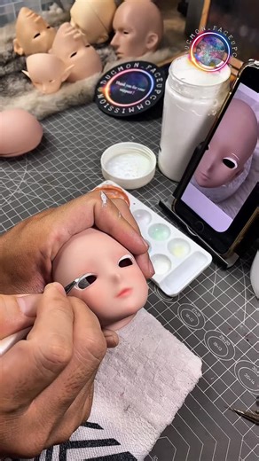 DUCMON on Instagram: "Time to switch back to commission mode! 💪 🔥 (And yes, that’s my real drawing speed — no time-lapse 😌) . #ducmon_faceupcommission #faceup #faceupartist #dollmakeupartist #faceupdoll #faceupcommission #bjdfaceup #bjdfaceupartist #bjdfaceupcommission #bjd #bjddoll #dolloftheday #sddoll #sdbjd #creativelife #bjdhobby #hobby #bjdcollector #bjdcosplaymakeup #bjdcosplay #asianbjd #asiabjd #bjdfaceupwip"