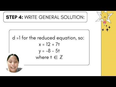 LINEAR DIOPHANTINE EQUATION BY JENNIFER LIBOT