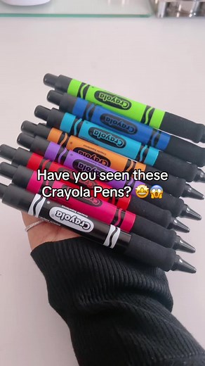 Have you seen these Crayola Pens? As a writer myself I enjoy pen hauls and this stationery haul has to be one of the best crayola finds ive done as a boss babe lets do a pen test #stationeryhaul #penswatch @Crayola #stationeryfinds #bossbabes #writertok #pentok #penhaul #crayolapens