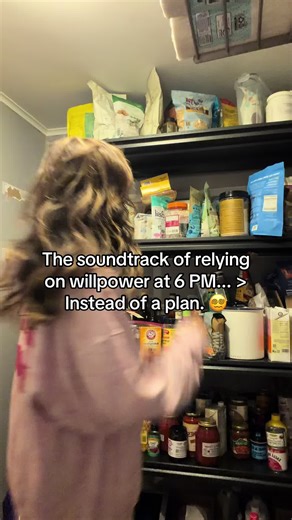 By the time dinner rolls around, you’ve made how many freakin’ decisions… work, kids, your life in general… OVERWHELM If you keep leaving things to chance when it comes to hitting your goals - you’re less likely to choose a meal that nourishes/fuel’s you… you’re probably going to choose the path of least resistance like take out or the drive-thru OR MAYBE it’s rummaging through the pantry while you’re panicking about what you’re going to prepare like a rabid raccoon. I digress. Structure DOES NO