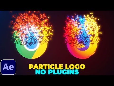 Particle Logo Animation Without Plugins | After Effects Tutorial | No Plugins