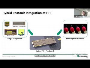 Photonics Hybrid Integrated Circuits: Fraunhofer HHI