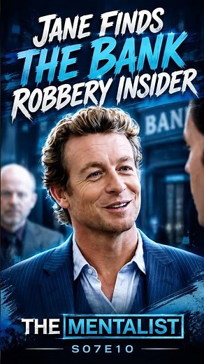 The Mentalist S07E10 | Jane Finds the Bank Robbery Insider