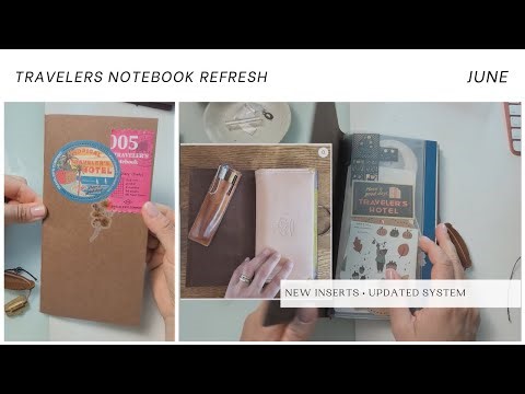 Traveler’s Notebook Setup Refresh | New Inserts + Updated Planning System for 2025