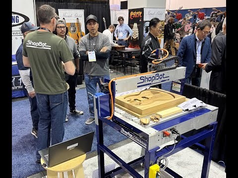 ShopBot CNC - NAMM 2026 sample slideshow - featuring our guitar luthier community and beyond