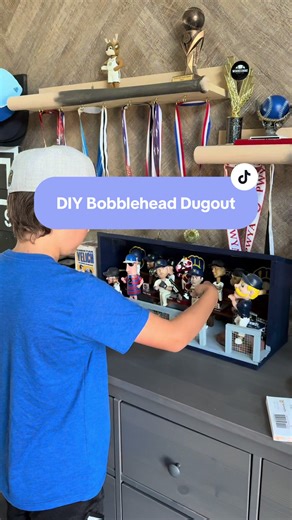 He’s always got the best ideas #bobblehead #baseball #diyprojects #brewers