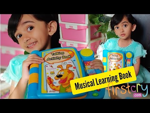 Winfun Talking Activity Book for Toddlers |Musical Learning Book Review