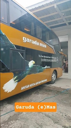 Bus garuda mas double decker #bus #shorts