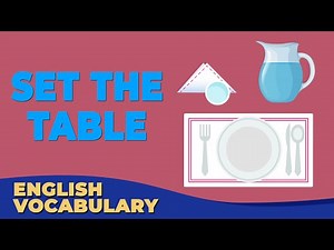 Table Setting Vocabulary: Fun and Interactive Guide with ESL Quiz