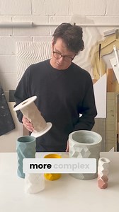 1.3K views · 7.6K reactions | Explore original casting techniques to create functional and sculptural objects using different materials such as concrete, jesmonite, or acrylic resin. Click to learn more. | Phil_Cuttance_Studio | Facebook