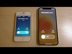 Apple iPhone 4 & iPhone 12 Incoming Calls