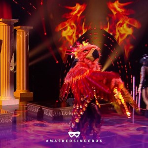 5.8K views · 38 reactions | A performance so HOT it'll give you BIRD-degree BURNS!  #Phoenix 襁 #MaskedSingerUK ✨ | The Masked Singer UK | Facebook