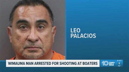 Wimauma man arrested for shooting at boaters on the water
