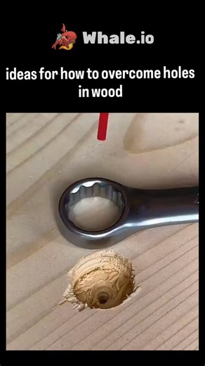 explainingproduction on Instagram: "The post features a 15-second video tutorial demonstrating a DIY wood repair hack: drill a hole, inject wood glue, insert and twist a screw to secure it, trim the head flush, and sand smooth for an invisible fix. This screw-as-plug method provides strong adhesion via threads and glue, similar to toothpick or dowel techniques validated in woodworking guides, but uses readily available hardware for faster results. Released on December 20, 2025, it garnered 3.1 m