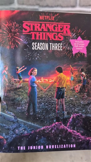 STRANGER THINGS Season 3 novelisation by Mathew Gilbert #strangerthings #gatenmattarazzo