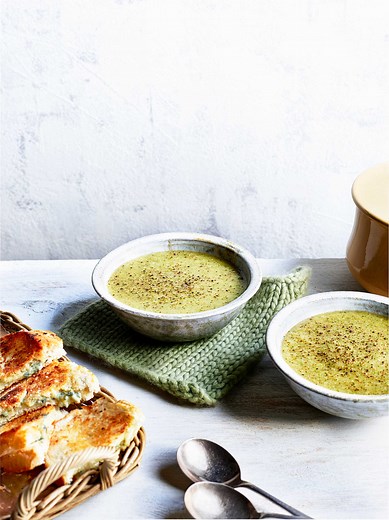 Brussels sprout haters will love this creamy soup recipe - we promise!