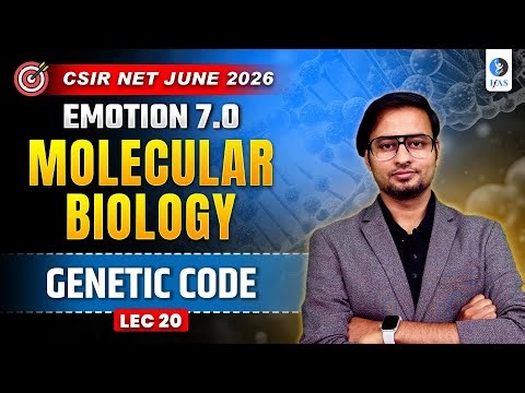 PROKARYOTIC TRANSLATION | MOLECULAR BIOLOGY | CSIR NET JUNE 2026 | IFAS