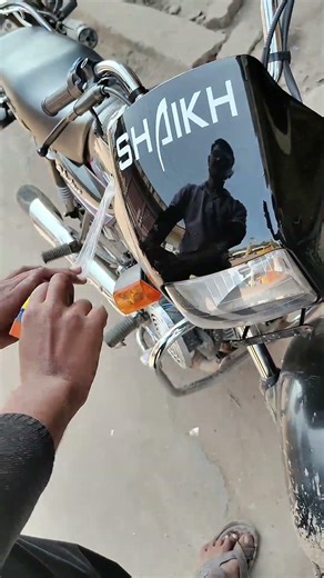 splendor visor sticker modified #radium #splendor #modified