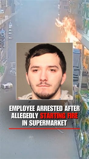 Fox News on Instagram: "HOLIDAY HAVOC: Police arrested a 21-year-old ShopRite employee for allegedly starting a fire inside a crowded Staten Island supermarket the day before Thanksgiving. FDNY officials said the blaze caused about $100,000 in damage before a customer grabbed a fire extinguisher and knocked down the flames. The employee faces arson and related charges."