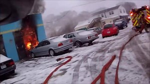 69K views · 607 reactions | Commercial Building Fire with a 2 1/2" Transitional Attack. | SBSK | Facebook