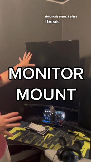 Ultimate PC Gamer Setup Monitor Mount Guide