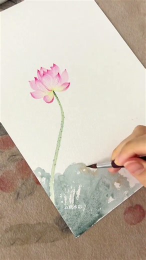 Watercolor flower tutorial lotus .#Watercolor painting tutorial#Creator Center#Creative