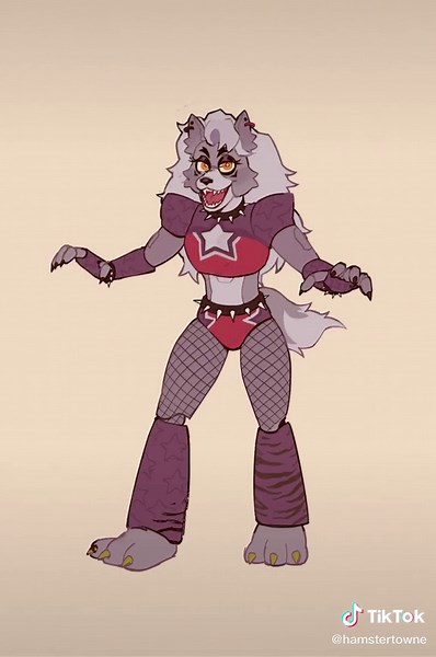 Drawing Roxanne Wolf from FNAF Security Breach | Boost of Hope