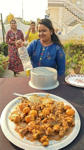 Unlimited Chicken Butter Masala Funny Eating Challenge