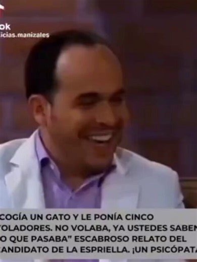 Lamento profundamente un día haber hablado bien de un personaje tan oscuro como Abelardo de La Espriella Pero era cuando no conocía estás facetas que ahora niega o cambia convenientemente El día que vi esto dije jamás votaré por una persona como este sujeto