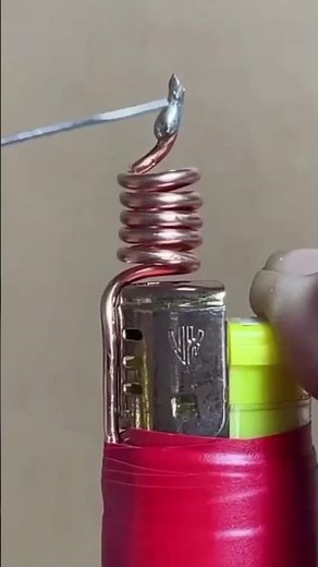 How to Make a Soldering Iron Using Copper Wire & Gaslight 🔥 | DIY Without Electricity