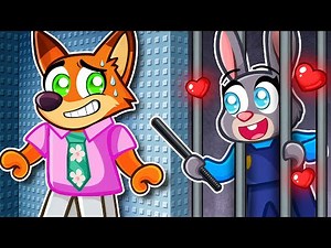 Nick Wilde ESCAPING Judy Hopps' Prison in Roblox! (Zootopia 2)