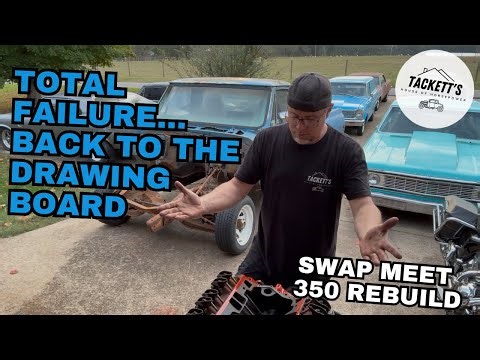 Budget Engine Rebuild Small Block Chevy | Total Failure! SWAP MEET 350 Ep. 5