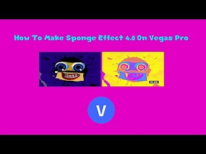 How To Make Sponge Effect 4.0 On Vegas Pro