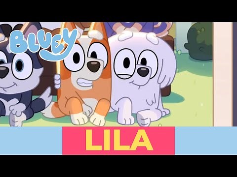 Bluey but it's Lila being adorable!!! | Bluey | Disney Jr | ABC Kids