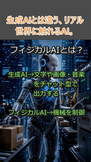 日本のフィジカルAI市場を知ろう！ #shorts