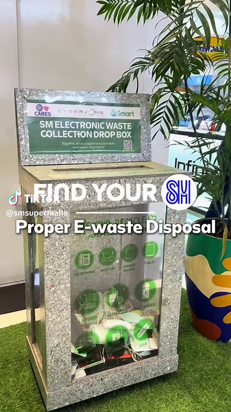 Don’t let electronic waste end up in the wrong place. ♻️🔌 🔋♻️ Old gadgets like earphones, chargers, and batteries contain toxic heavy metals and chemicals that can harm the environment. Dispose of your e-waste responsibly and drop them off at designated E-Waste Bins in @smcyberzone at your most-loved SM and do your part for a cleaner, safer tomorrow. #AllForYou #FindYourSM #MaxInnovation