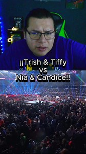 34K views · 937 reactions | ¡¡Trish Strattus & Tiffany Stratton vs Nia Jax & Candice LeRae!! #WWE #wrestling #prowrestler #prowrestling #WrestleMania | UkeWrestling | Facebook