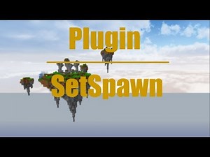 PLUGIN POUR CRÉER UN /SPAWN ! MANIPULATION FACILE !