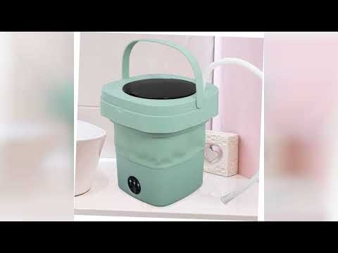 Review: Portable Mini Washing Machine Compact Design for Easy Laundry Apartments and Camping C...