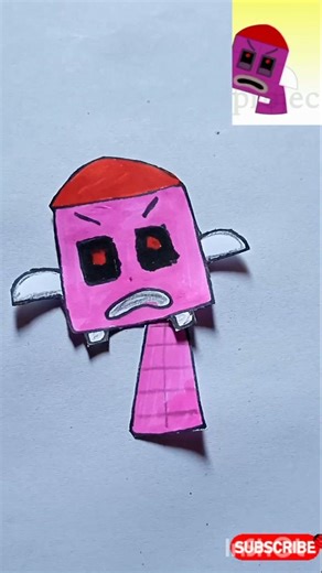 #Sprunki OC Eighteen (From Number block ) Phases #Drawing Art incredibox...