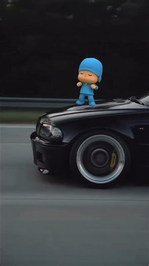 Bmw 😍with pocoyo dance #jaidmeel #viralshorts #viral #youtubeshorts
