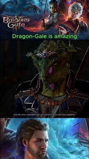 Gale as a Dragonborn is Great #bg3