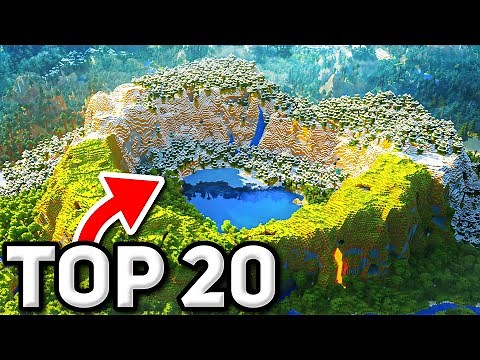 TOP 20 BEST NEW SEEDS For BUILDING In MINECRAFT 1.21! (Bedrock & Java)