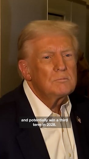 24K views · 189 reactions | Donald Trump has prevaricated over running for a third term despite him being unable to do so. According to the 22nd Amendment of the US Constitution, “no person shall be elected to the office of the president more than twice”. | News.com.au | Facebook