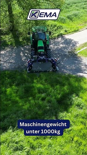 1. Schnitt 2026 KEMA Frontschmetterling FX-965-Z CB #doppelmessermähwerk