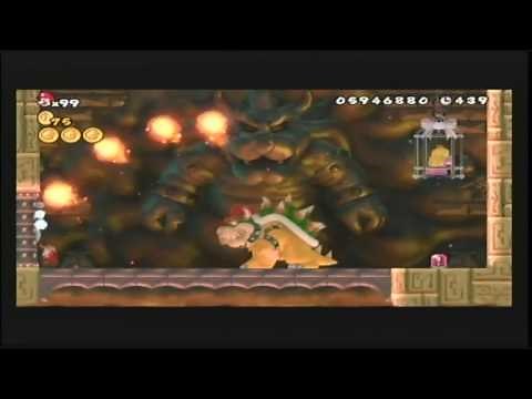 New Super Mario Bros. Wii: Bowser's Castle & Final Boss