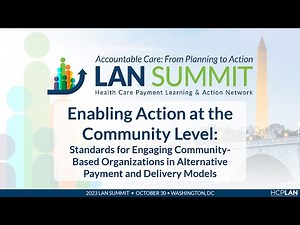 Enabling Action at the Community Level: Standards for Engaging CBOs in APMs
